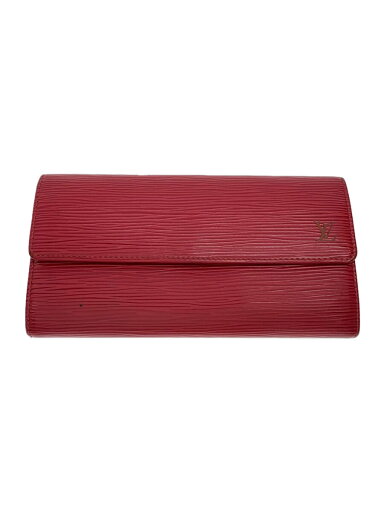【中古】LOUIS VUITTON◆ポシェット・ポルト・モネ・クレディ_エピ_RED/レザー/RED/レディース【服飾雑貨他】 【中古】LOUIS VUITTON◆ポシェット・ポルト・モネ・クレディ_エピ_RED/レザー/RED/レディース【服飾雑貨他】