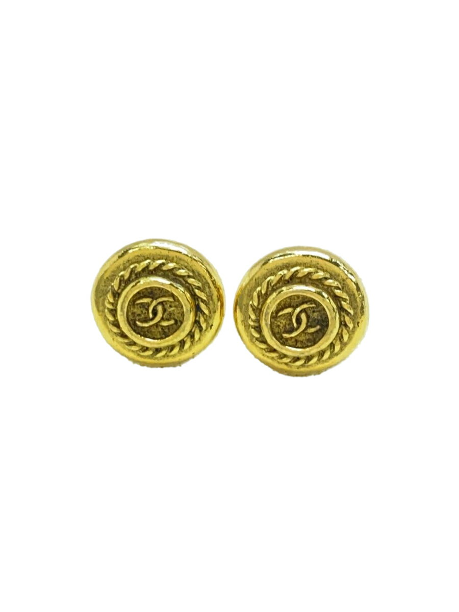 【中古】CHANEL◆イヤリング/アクセサリー/ヴィンテージ/GLD/ココマーク/CCロゴ/レディース【服飾雑貨他】