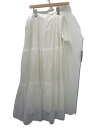 【中古】Sue UNDERCOVER◆ジャンパースカート/ロングスカート/2/--/WHT/su1b1602【レディースウェア】