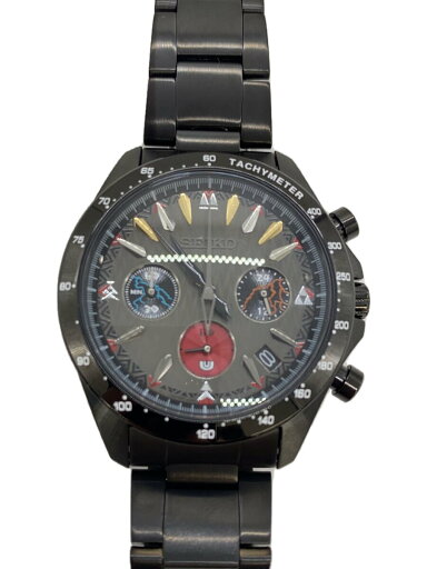 【中古】SEIKO◆クォーツ腕時計/アナログ/ステンレス/BLK/BLK/8T63-03E0【服飾雑貨他】 【中古】SEIKO◆クォーツ腕時計/アナログ/ステンレス/BLK/BLK/8T63-03E0【服飾雑貨他】