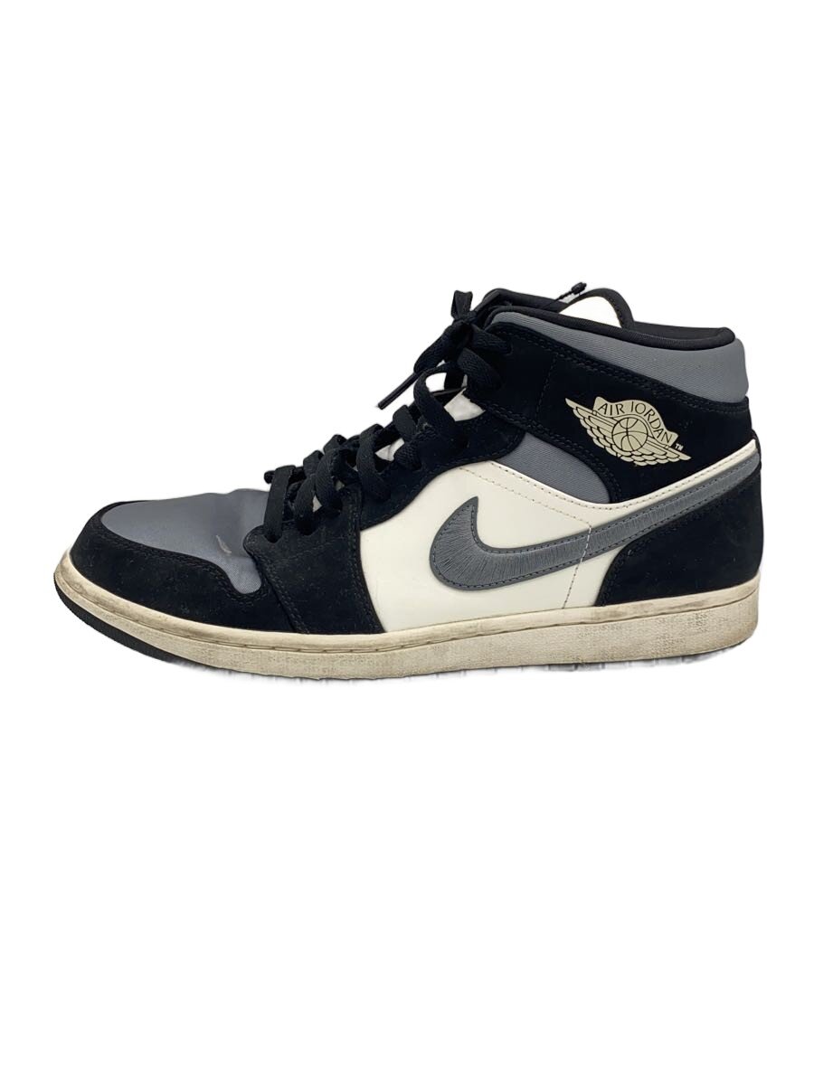 NIKE◆AIR JORDAN 1 MID SE/エアジョーダン 1 ミッド/ブラック/852542-011/29cm/B