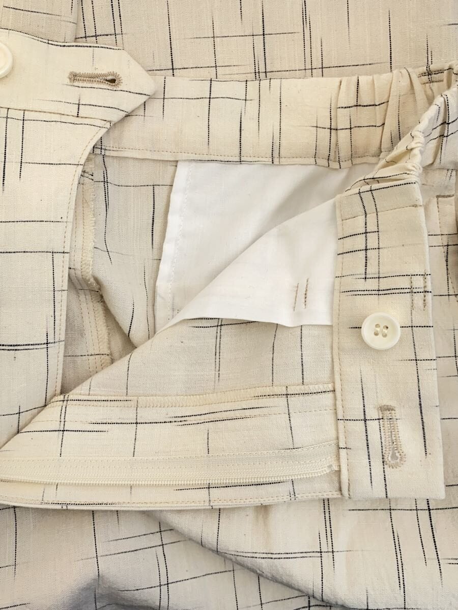 【中古】IM MEN/ISSEY MIYAKE/ボトム/2/コットン/CRM/LA51FF092【メンズウェア】