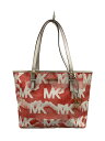 【中古】MICHAEL KORS◆トートバッグ/--/PNK/総柄/35T1GTVT2I【バッグ】
