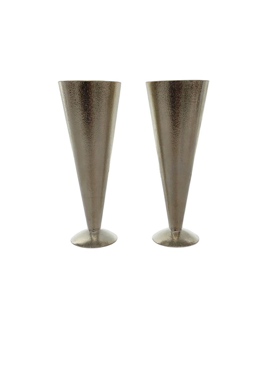 【中古】能作◆シャンパングラス/2点セット/SLV//【キッチン用品】