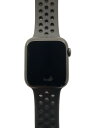 【中古】Apple◆スマートウォッチ/Apple Watch Series 4 Nike 44mm GPSモデル/--/ラバー/BLK【服飾雑貨他】