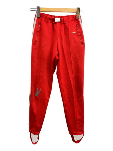 【中古】adidas◆ボトム/3/ポリエステル/RED/オールド/デサント/ジャージ/うさぎワッペン【メンズウェア】 【中古】adidas◆ボトム/3/ポリエステル/RED/オールド/デサント/ジャージ/うさぎワッペン【メンズウェア】