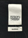 【中古】YSTRDY’S TMRRW◆カーディガン(薄手)/M/コットン/BLK/YT-K0401【メンズウェア】 3