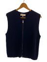 【中古】STUDIO NICHOLSON◆ニットベスト(厚手)/M/ウール/NVY/51-10-141004【メンズウェア】