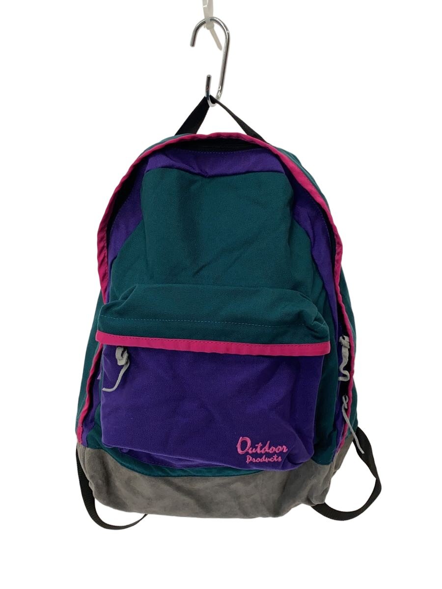 OUTDOOR - 【中古】OUTDOOR PRODUCTS◆90s/リュック/--/マルチカラー/無地【バッグ】