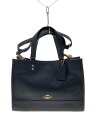 【中古】COACH◆ハンドバッグ/レザー/BLK/CO976【バッグ】(4)