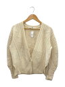 【中古】Cloth & Cross◆カーディガン/ウール/アイボリー【レディースウェア】(4)