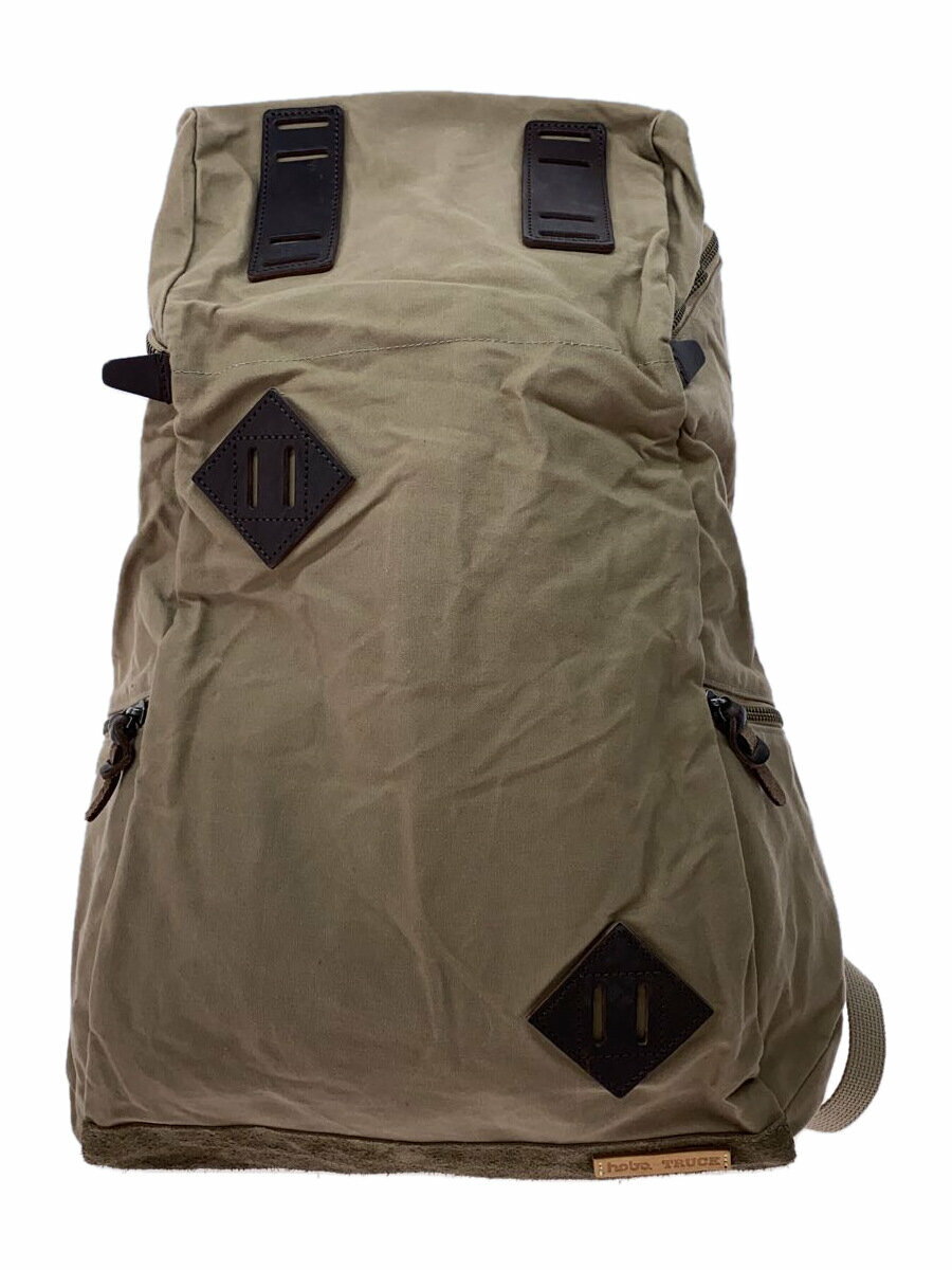 【中古】hobo◆×TRUCK FURNITURE/リュック/コットン/BRW【バッグ】