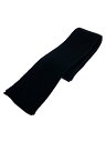 【中古】ANDERSEN-ANDERSEN◆マフラー/ウール/BLK/無地/メンズ【服飾雑貨他】