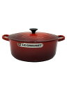 【中古】LE CREUSET◆鍋/RED【キッチン用品】