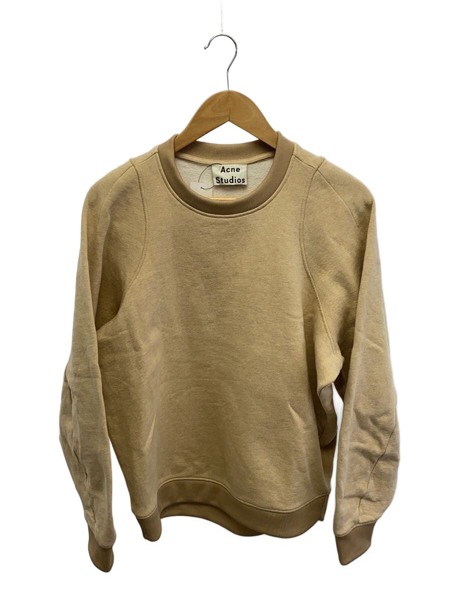 【中古】Acne Studios(Acne)◆スウェット/XS/コットン/CRM/無地/ALBINA FL AW15【メンズウェア】