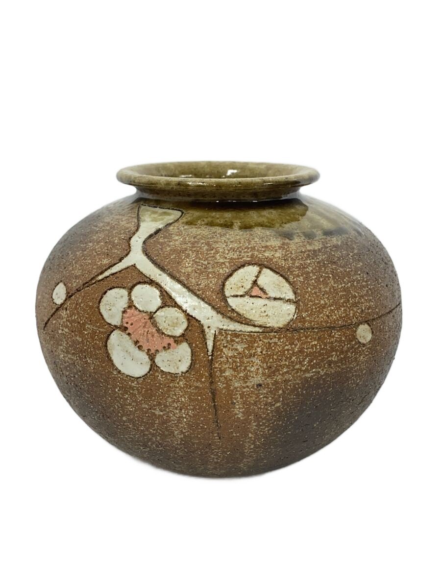 【中古】信楽焼き◆壷・花瓶【インテリア小物・日用雑貨】