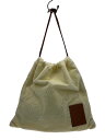 【中古】LOEWE◆DW POUCH TOWEL/ポーチ/--/IVO/総柄【バッグ】