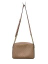 【中古】MICHAEL KORS◆ショルダーバッグ/レザー/PNK/総柄/CE-1911【バッグ】