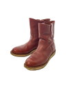 【中古】RED WING◆エンジニアブーツ/UK7.5/BRW/レザー/8866【シューズ】