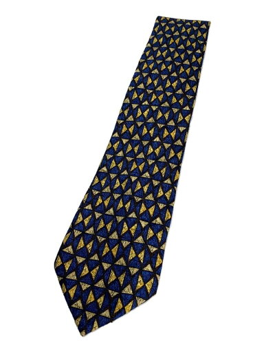 【中古】Ermenegildo Zegna◆ネクタイ/シルク/BLU/総柄/メンズ【服飾雑貨他】 【中古】Ermenegildo Zegna◆ネクタイ/シルク/BLU/総柄/メンズ【服飾雑貨他】