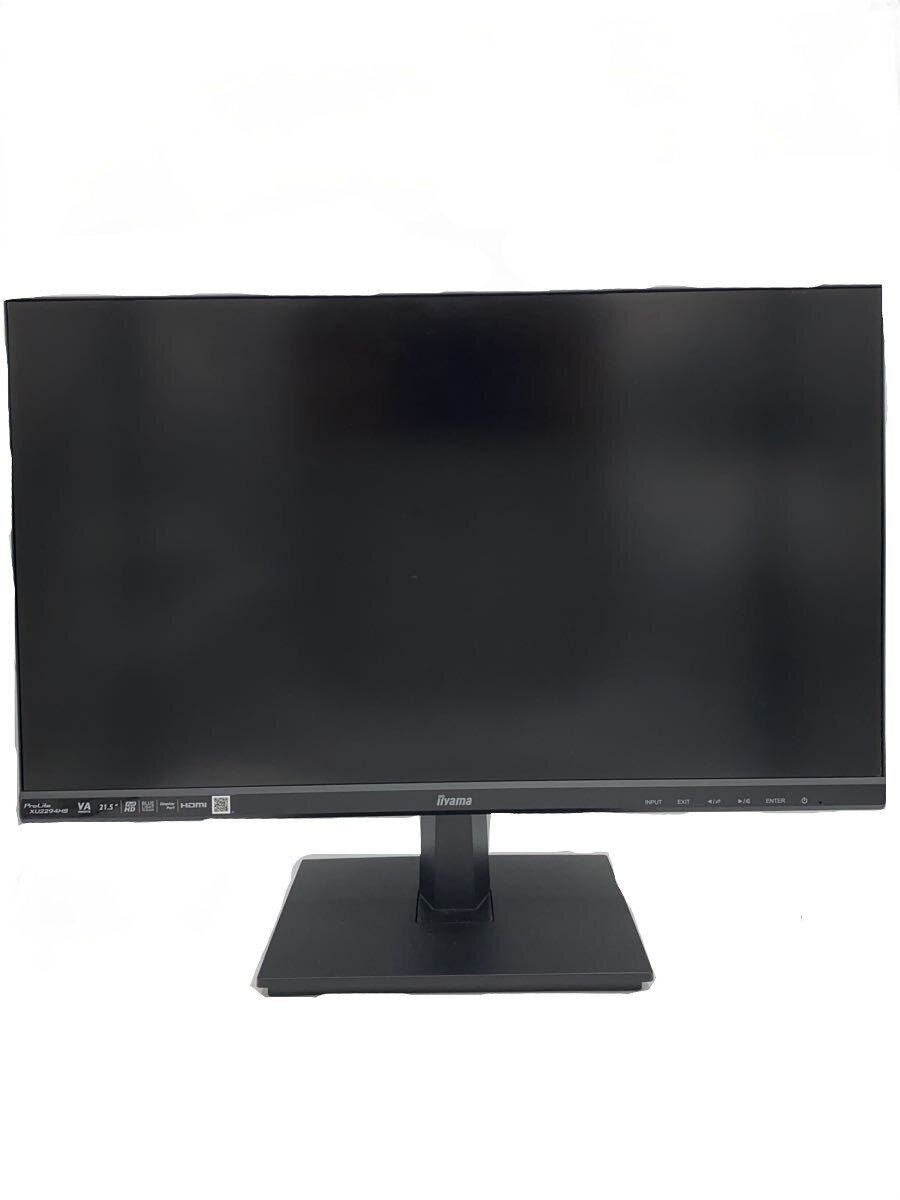 【中古】IIYAMA◆PCモニター・液晶ディスプレイ XU2294HS-B1/ワイド型【パソコン】