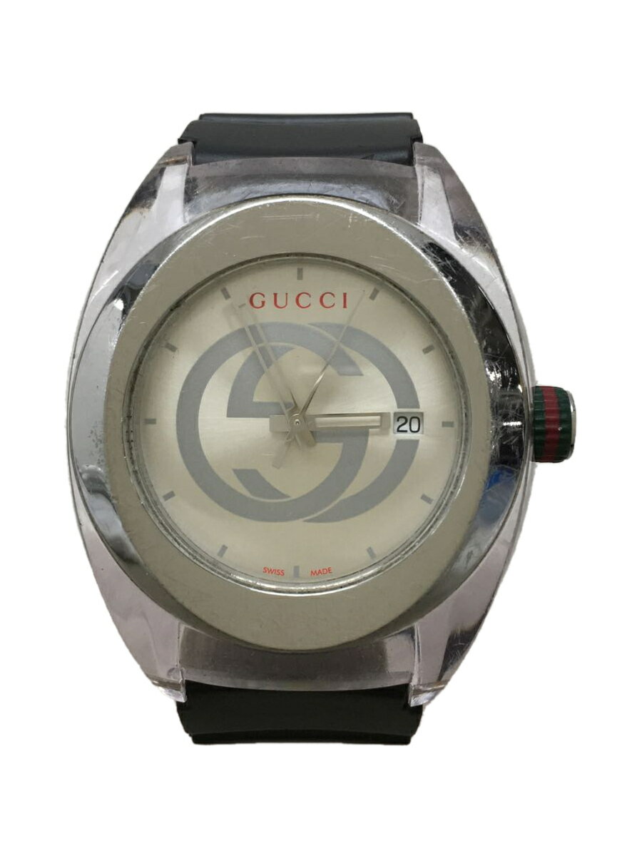 【中古】GUCCI◆137.1/キズ多/ベルト非