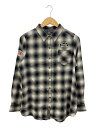 【中古】HARLEY DAVIDSON◆長袖シャツ/M/コットン/マルチカラー/99112-19VW/05/2018/66744【メンズウェア】(4)
