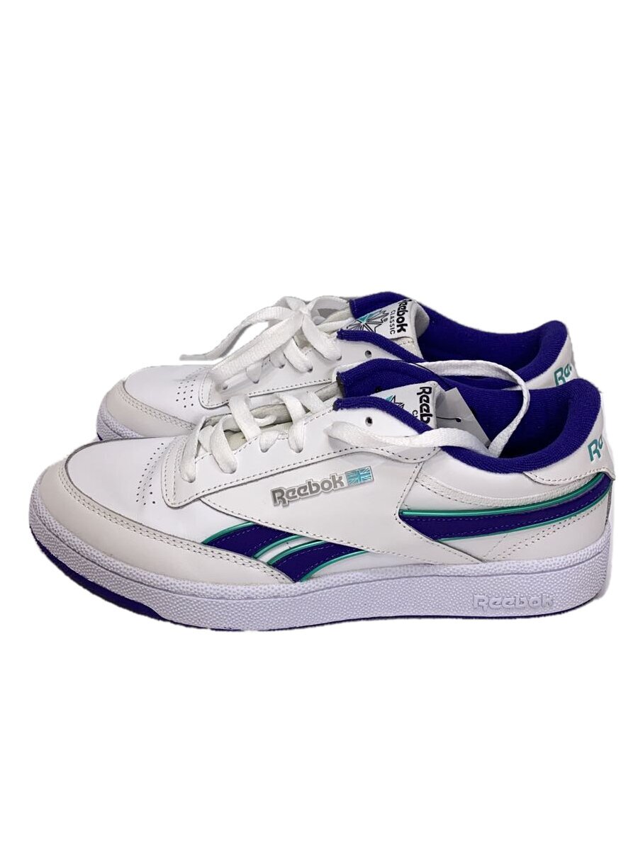 【中古】Reebok◆CLUB C REVENGE PLUS_クラブシー リベンジ プラス/26.5cm/WHT【シューズ】