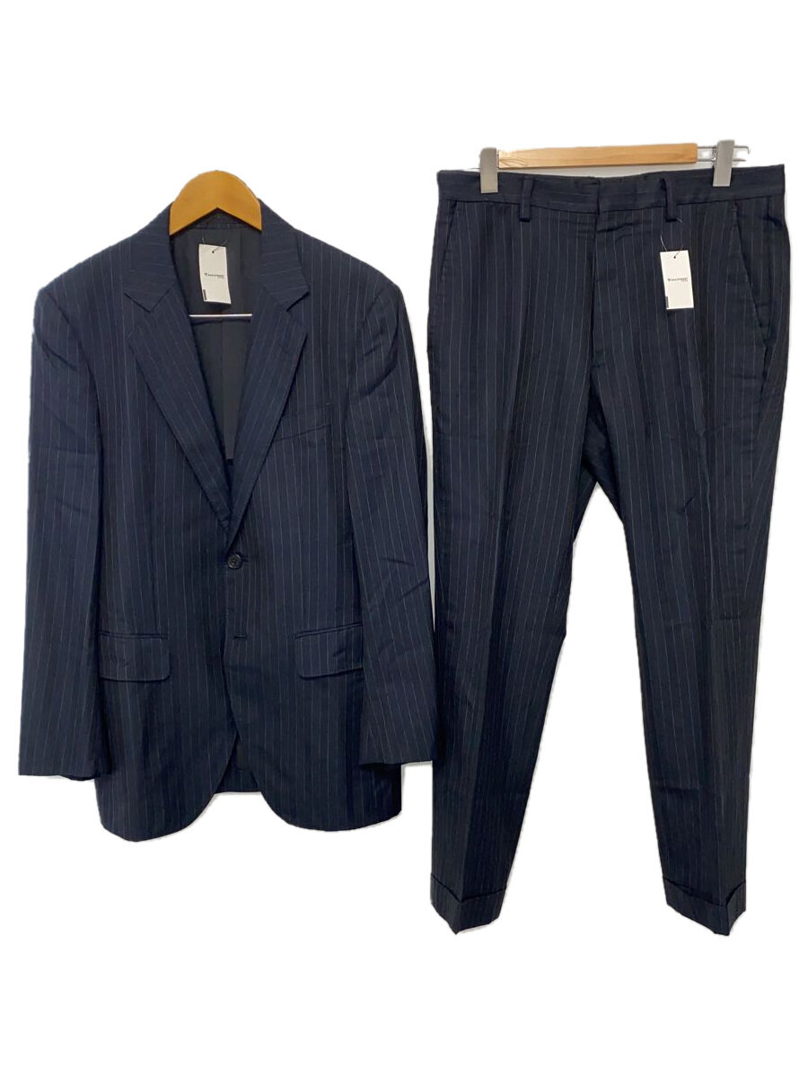 【中古】EPOCA UOMO◆スーツ/46/ウール/NVY/ストライプ【メンズウェア】