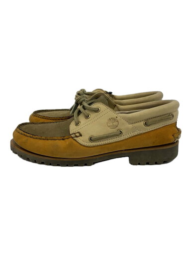 【中古】Timberland◆デッキシューズ/27cm/KHK/レザー/A5P5M【シューズ】 【中古】Timberland◆デッキシューズ/27cm/KHK/レザー/A5P5M【シューズ】