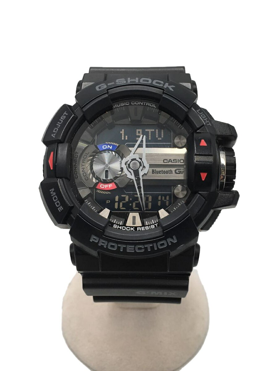 【中古】CASIO◆クォーツ腕時計・G-SHOCK/デジアナ/SLV【服飾雑貨他】