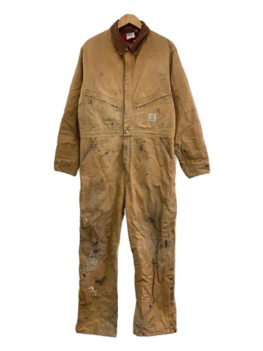 【中古】Carhartt◆オールインワン/42/コットン/BEG/X01//【メンズウェア】 【中古】Carhartt◆オールインワン/42/コットン/BEG/X01//【メンズウェア】