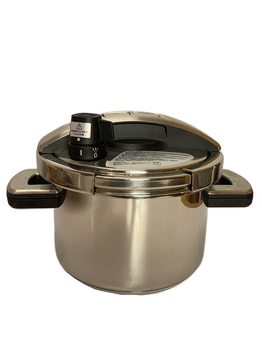 【中古】Meyer◆圧力鍋/容量:4.3L/SLV【キッチン用品】