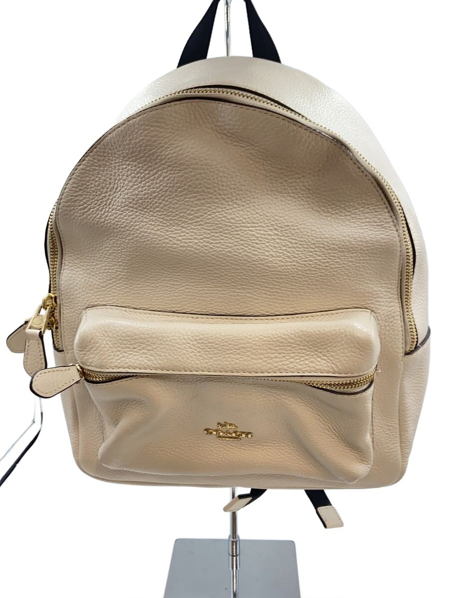 楽天市場】coach チャーリー バックパック ペブル レザー（バッグ