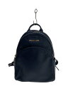 【中古】MICHAEL KORS◆リュック/レザー/NVY/無地/35S7GAYB1L【バッグ】(4)