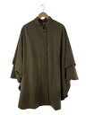 【中古】kelen◆CAPE COAT BONIE/FREE/ポリエステル/BEG/無地/LKL21WJK2【レディースウェア】