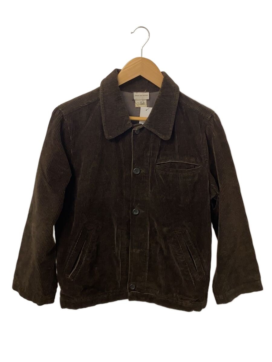 DRIES VAN NOTEN◆90s～/TRAKKER JACKET/アーカイブ/ジャケット/46/コーデュロイ/BRW/無地