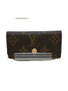 【中古】LOUIS VUITTON◆ミュルティクレ4_モノグラム_BRW/M62631/PVC/BRW/ブラウン/総柄/メンズ【服飾雑貨他】