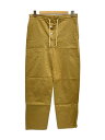 【中古】THE ROW◆BONNETTE PANT/タグ付/ボトム/2/コットン/BEG/8225W3248【レディースウェア】