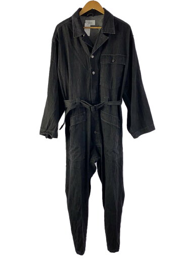 【中古】soerte◆22AW/Herringbone Denim jump suit/3/デニム/BLK/OTOY0722001【メンズウェア】 【中古】soerte◆22AW/Herringbone Denim jump suit/3/デニム/BLK/OTOY0722001【メンズウェア】