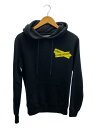 【中古】OFF-WHITE◆パーカー/XXS/コットン/BLK/FIRETAPE HOODIE/OMBB029S18003024【メンズウェア】
