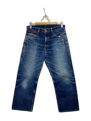 【中古】Levi’s Fenom◆FRAGMENT DESIGN/5STAR/セルビッチ/ストレートパンツ/デニム/IDG/無地【メンズウェア】 【中古】Levi’s Fenom◆FRAGMENT DESIGN/5STAR/セルビッチ/ストレートパンツ/デニム/IDG/無地【メンズウェア】