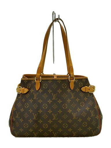 【中古】LOUIS VUITTON◆バティニョール・オリゾンタル_モノグラム・キャンバス_BRW/PVC/BRW【バッグ】 【中古】LOUIS VUITTON◆バティニョール・オリゾンタル_モノグラム・キャンバス_BRW/PVC/BRW【バッグ】