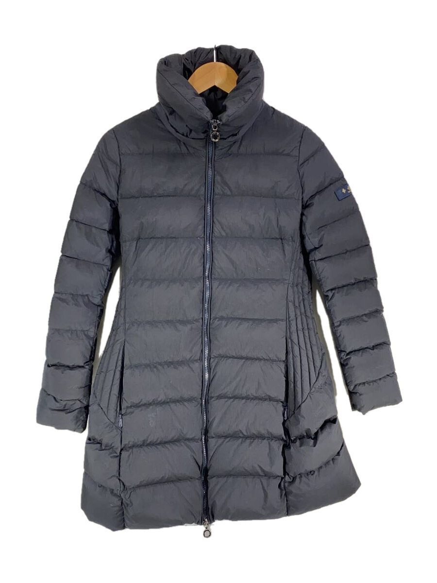 【中古】TATRAS◆ロングダウンジャケット/2/ナイロン/BLK/LTA20A4694【レディースウェア】
