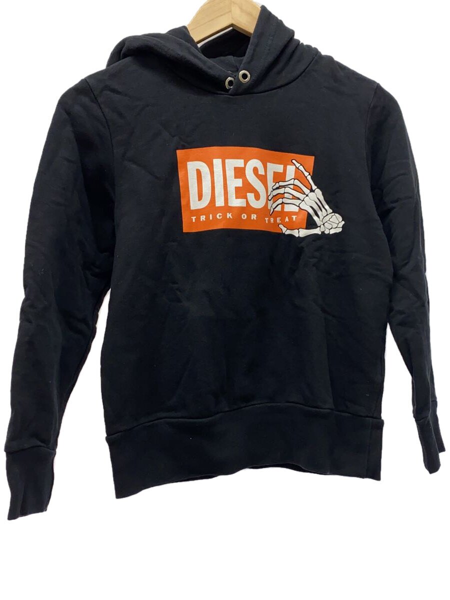 Rakuten - 【中古】DIESEL◆パーカー/US12/コットン/BLK【キッズ】