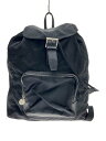 【中古】agnes b VOYAGE◆リュック/--/BLK【バッグ】