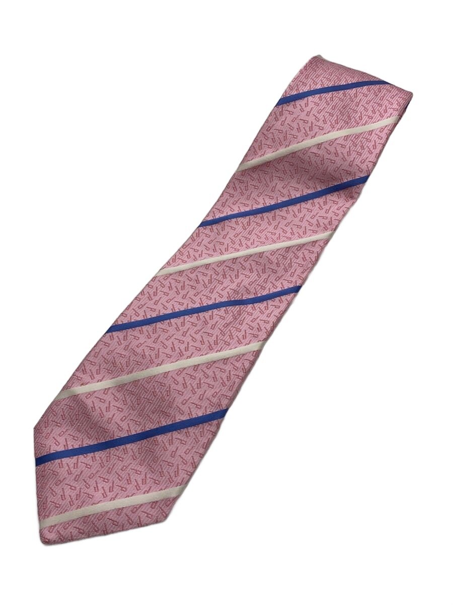 【中古】dunhill◆ネクタイ/シルク/PNK