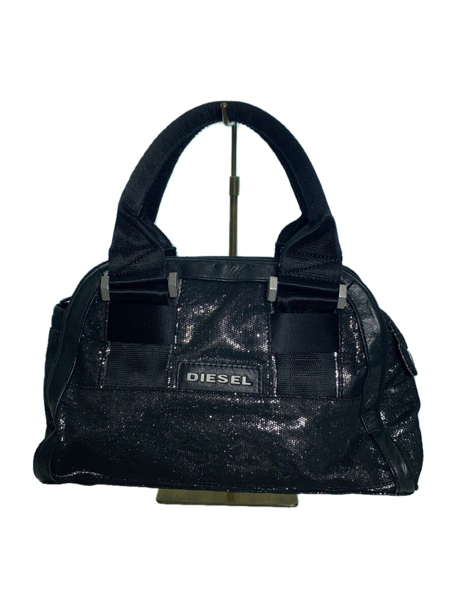 【中古】DIESEL◆00s/ARCHIVE/y2k/ラメ/バッグ/--/BLK【バッグ】