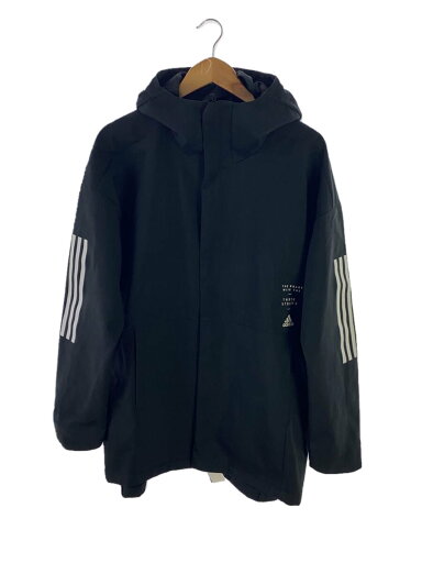 【中古】adidas◆ジャケット/XO/--/BLK【メンズウェア】 【中古】adidas◆ジャケット/XO/--/BLK【メンズウェア】