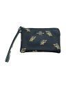 【中古】COACH◆ポーチ/--/BLK/総柄【バッグ】